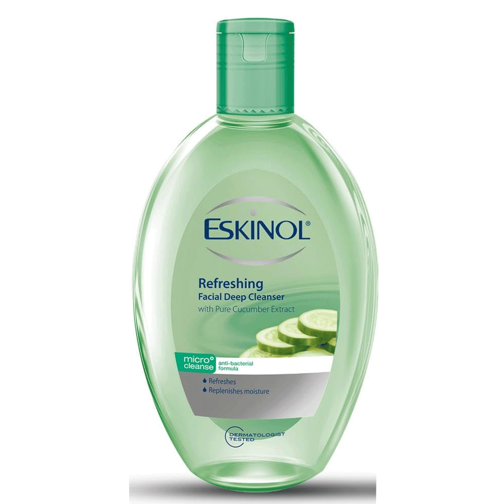 Eskinol Refreshing Facial Deep Cleanser with Pure Cucumber 