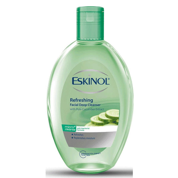 Eskinol Refreshing Facial Deep Cleanser with Pure Cucumber 