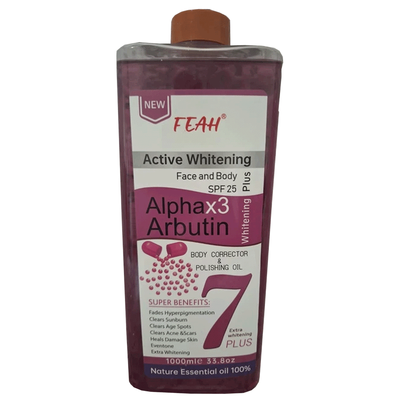 FEAH ACTIVE WHITENING ALPHA X 3 ARBUTIN BODY CORRECTOR & POLISHING 1000ml