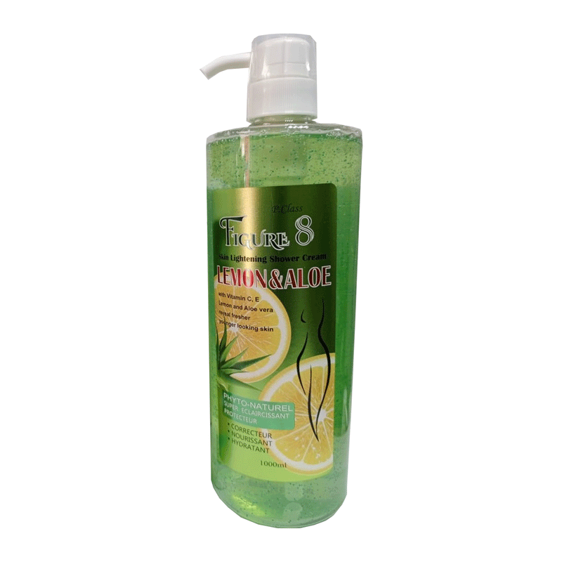 FIGURE 8 SKIN LIGHTENING SHOWER CREAM LEMON & ALOE 