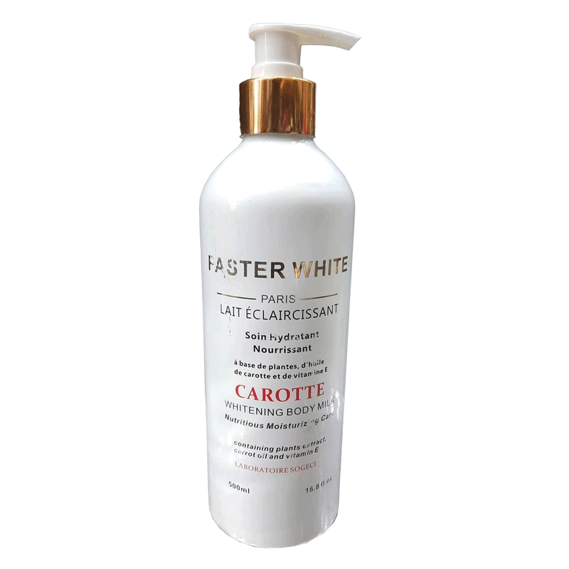 Faster White Carrot Whitening Body Milk