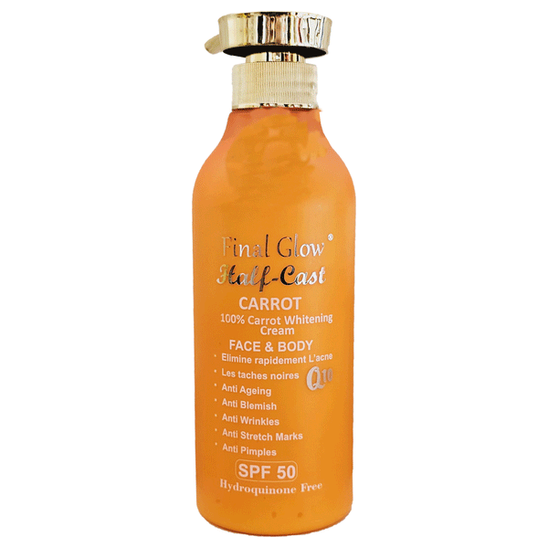 Final Glow Half-Cast With Carrot Whitening Lotion