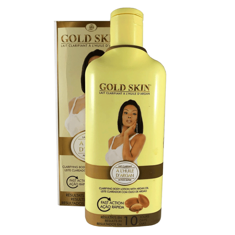 Gold Skin Claryifying Body Lotion with Argan Oil