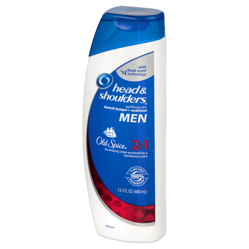 Head & Shoulders Old Spice 2-in-1 Shampoo and Conditioner for Men's Dandruff