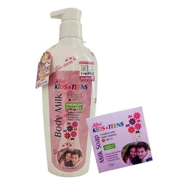 JILIES KIDS & TEENS LOTION & SOAP