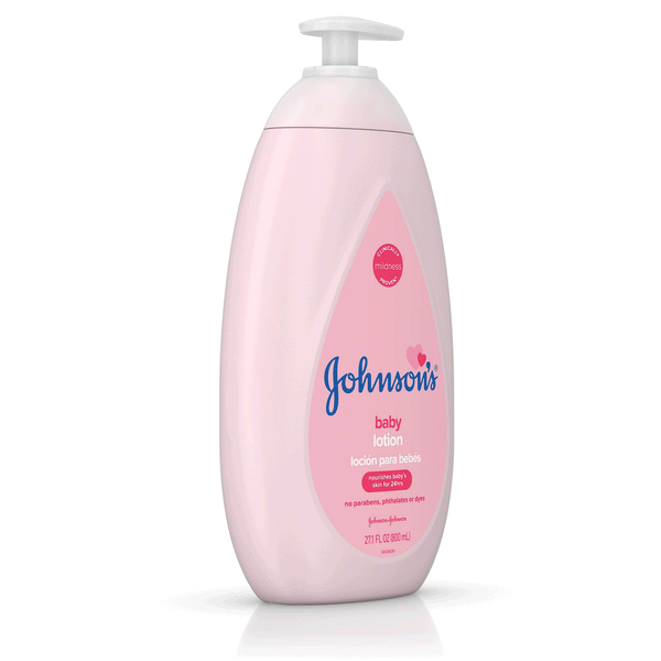 Johnson’s Moisturizing Pink Baby Lotion with Coconut Oil
