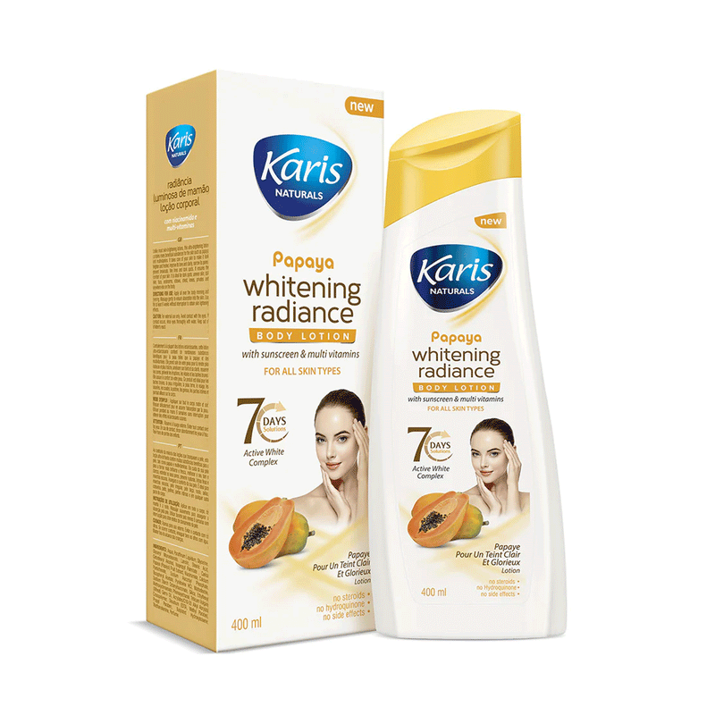 Karis Natural Papaya Brightening Glow Body Lotion