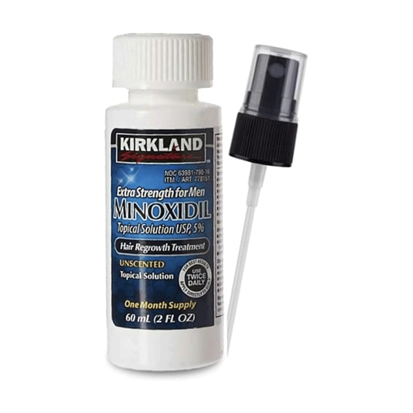 Kirkland Signature Minoxidil for Men 5% Extra Strength Hair Regrowth