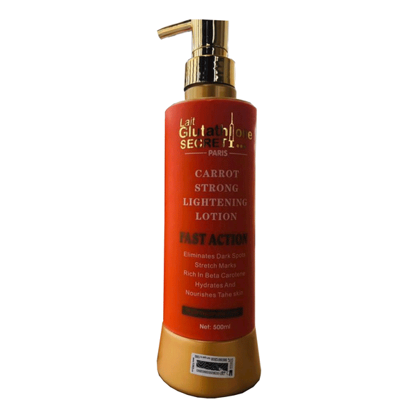Lait Glutathione Secret Carrot Strong Lightening Lotion