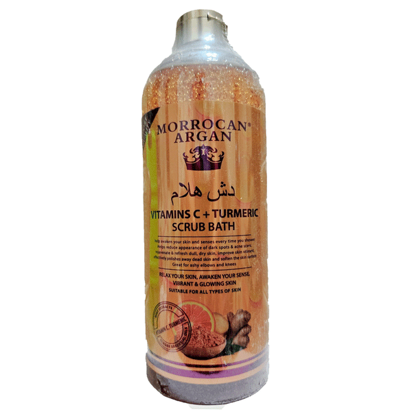 Morrocan Argan Vitamin C and Turmeric Lightening Shower Bath