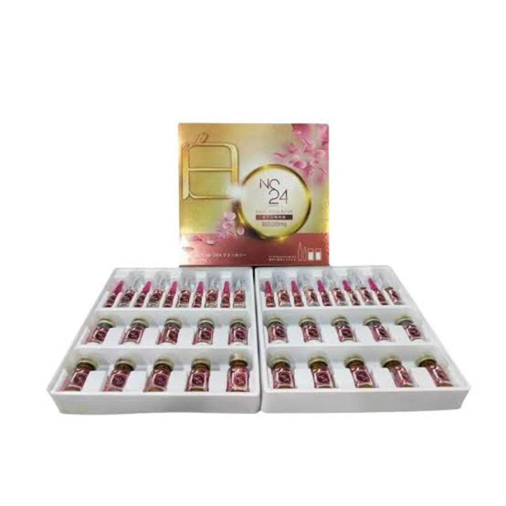 NC24 Sakura Special Edition NC24 800000mg Glutathione Injection Sakura Glutathione Injection Premium Glutathione Treatment Professional Glutathione Injection Sakura Stem Cell Injection Antioxidant Injection Formula NC24 Japan Skincare Multi Session
