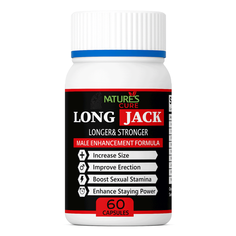 Nature’s Cure Long Jack – Longer & Stronger Male Enhancement Formula