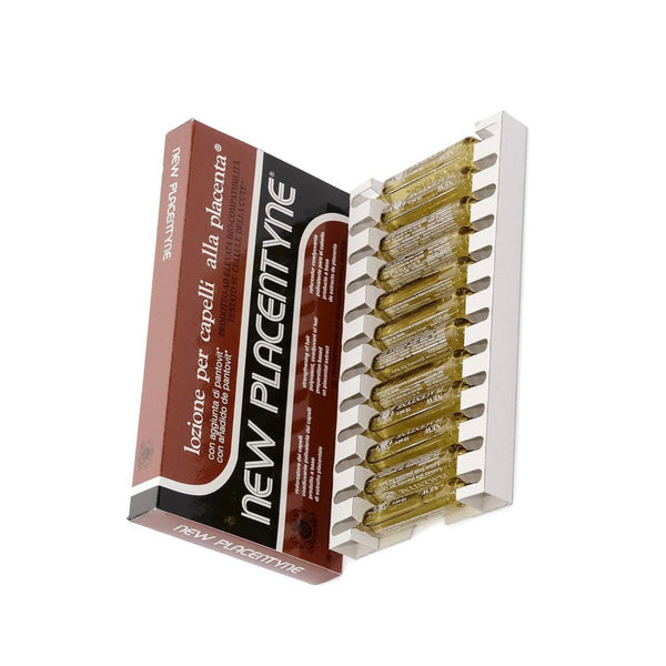 New Placenta Hair Loss 24 x 10ml Vials Unisex Adult with Hair Loss or Hair Thinning