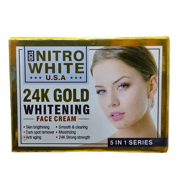 Nitro White Face Cream 30ml – 24k Gold