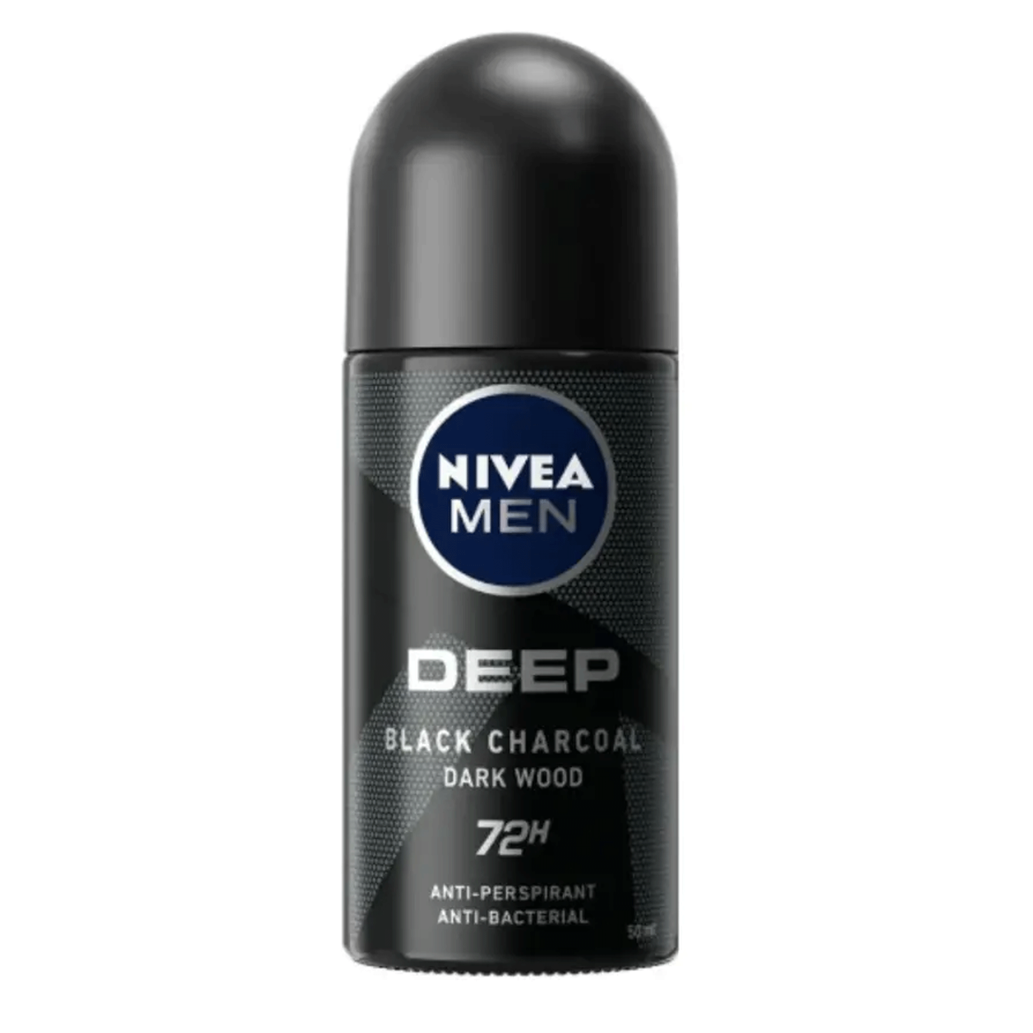 Nivea Men Deep Black Carbon Darkwood Anti-Perspirant Roll On 50ml