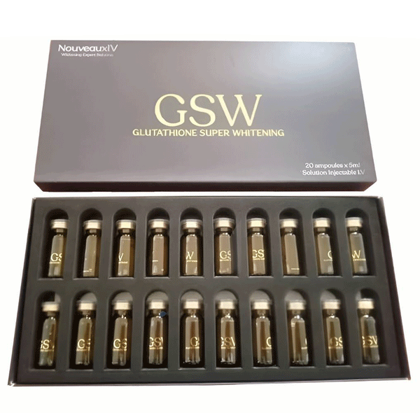 NouveauxIV GSW Glutathione Super Whitening Injection