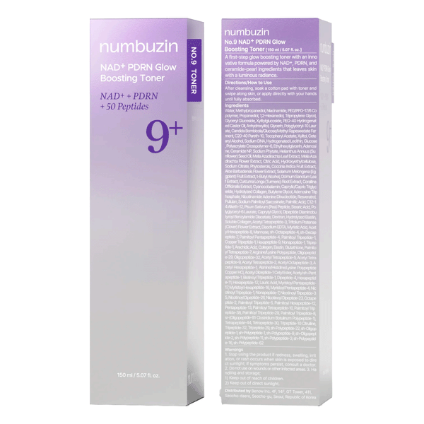 Numbuzin No.9 NAD+ PDRN Glow Boosting Toner