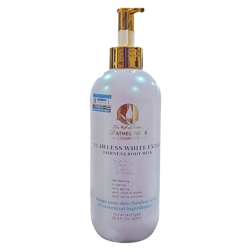 Pathel Paris Flawless White Extra Fairness Body Milk