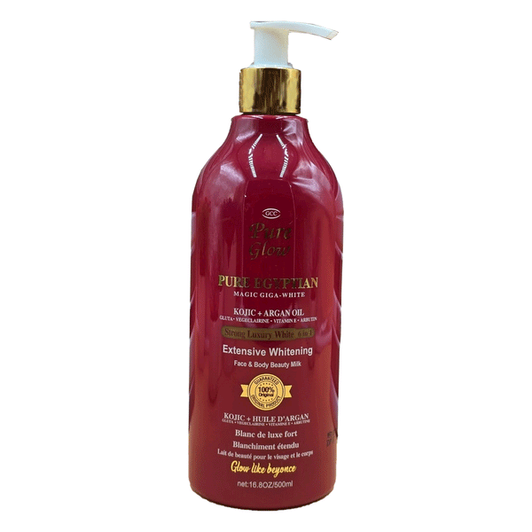Pure Glow Egyptian 6in1 Kojic Luxury Whitenizer Face & Body Lotion