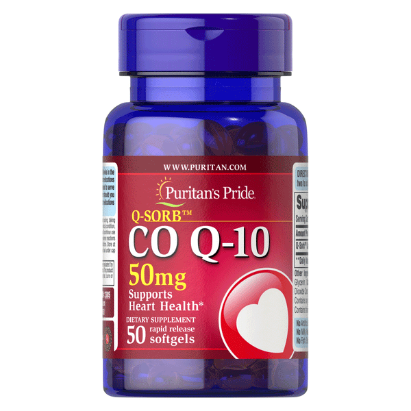 Puritan's Pride Q-SORB Co Q-10 50mg