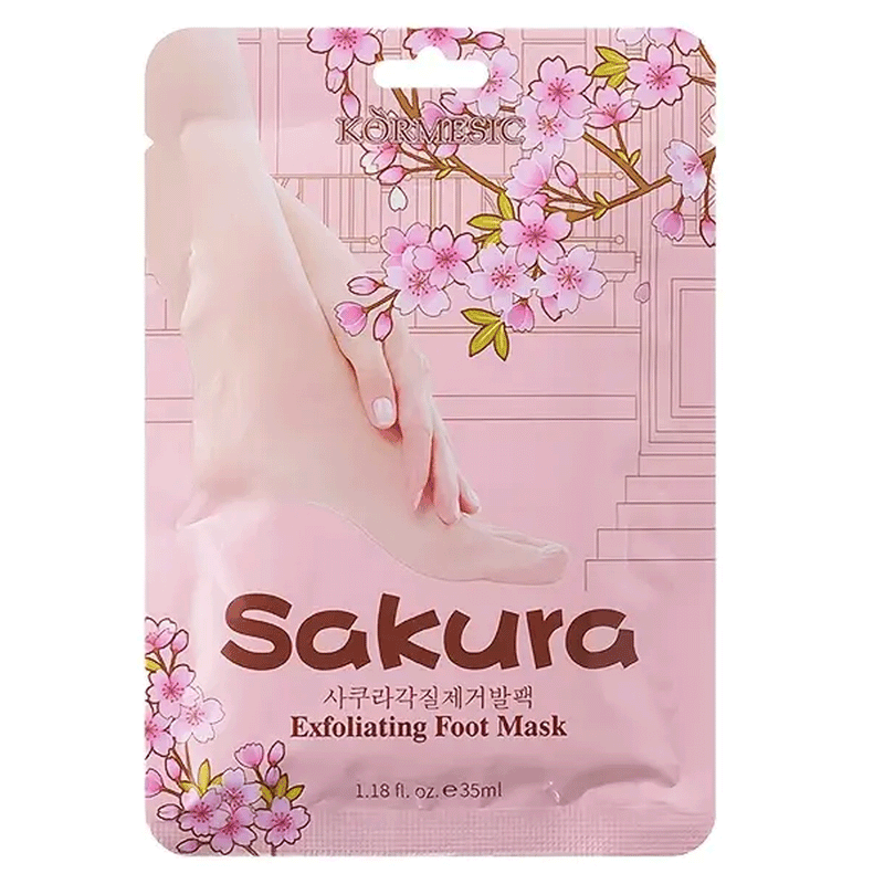 Sakura Exfoliating Foot Mask