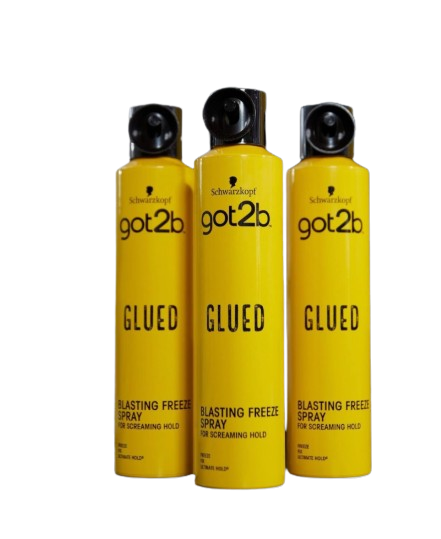 Schwarzkopf Got2b Glued blasting freeze Spray 340G