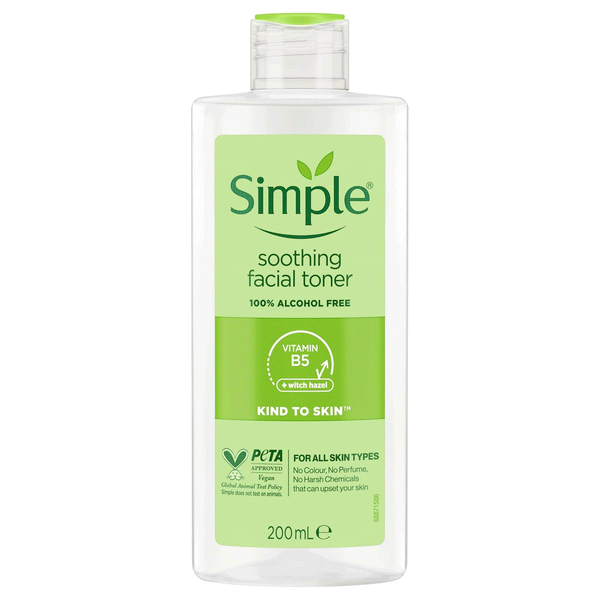 Simple Soothing Facial Toner 200ml