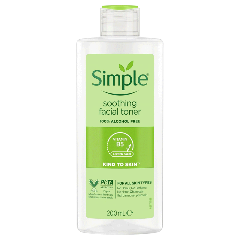 Simple Soothing Facial Toner 200ml