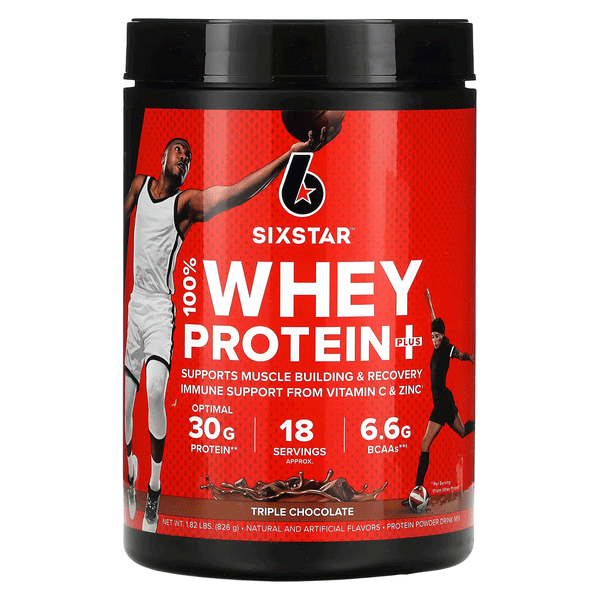 Six Star Whey Protein Powder Plus