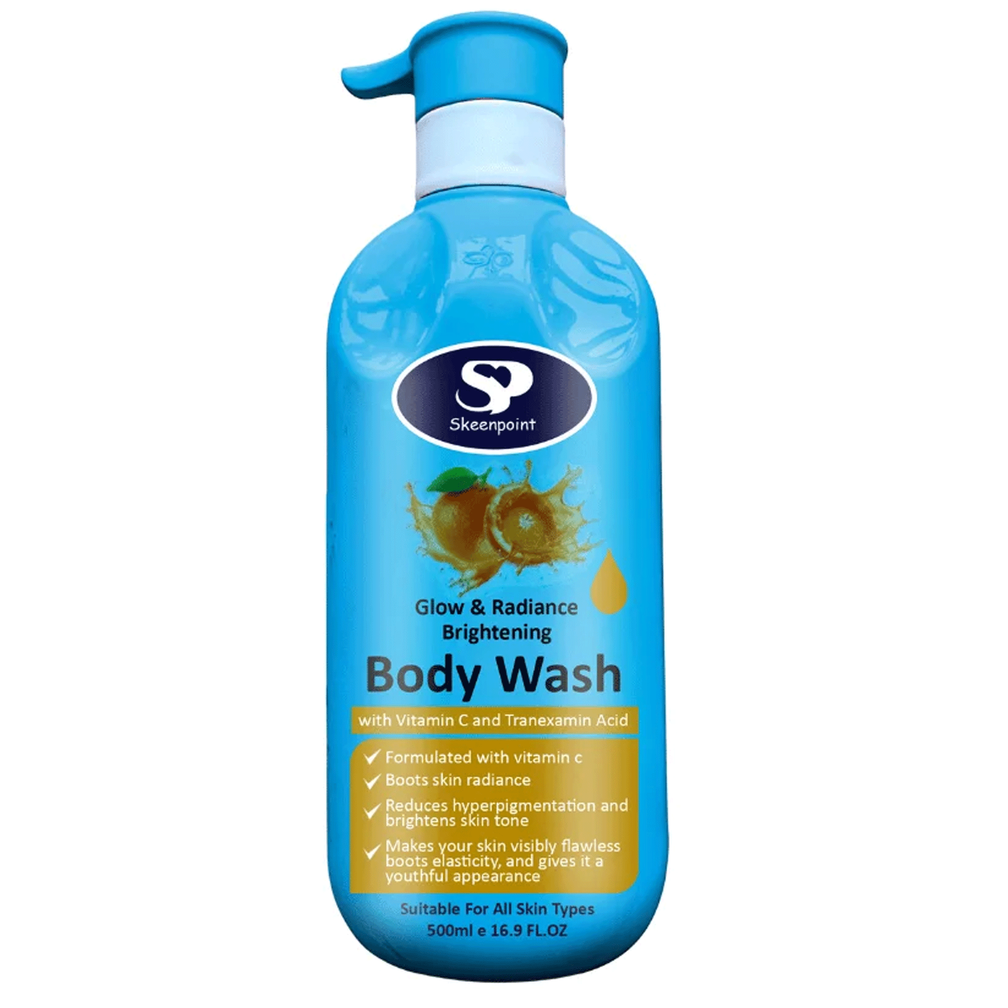 Skeenpoint Glow Radiance Brightening Body Wash | Even Tone & Glow ...