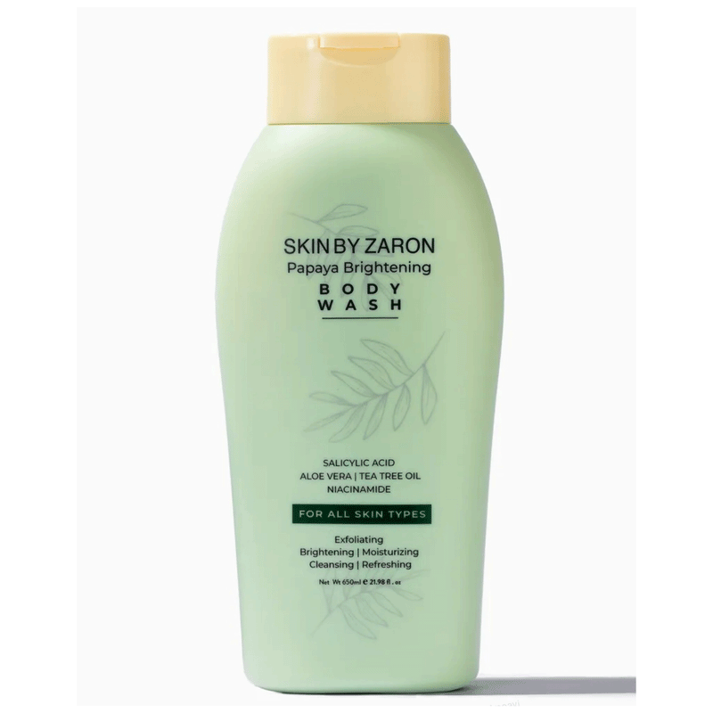 Skin By Zaron Papaya Brightening Body Wash 650ml