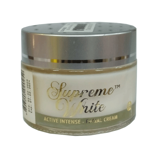 Supreme White Active Intense Facial Cream 50g