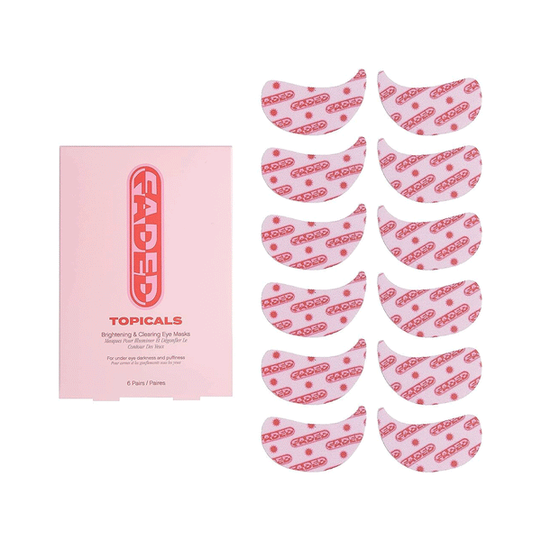 Topicals Faded Brightening And Clearing Eye Masks Pack Of 6