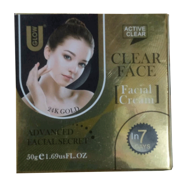 U Glow 24k Gold Advanced Facial Secret Face Cream