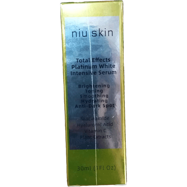 Niu Skin Total Effects Platinum White Intensive Serum