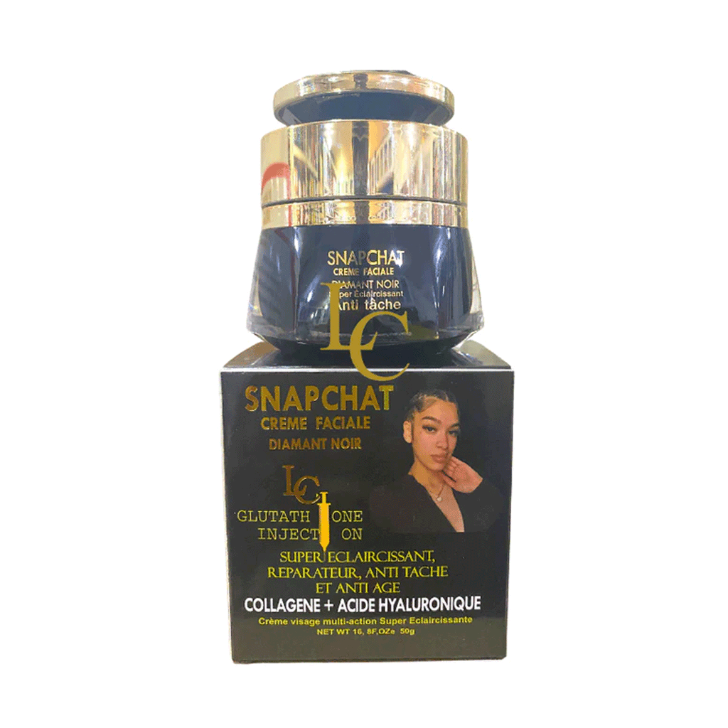 Lait Snapchat Black Diamond face Cream