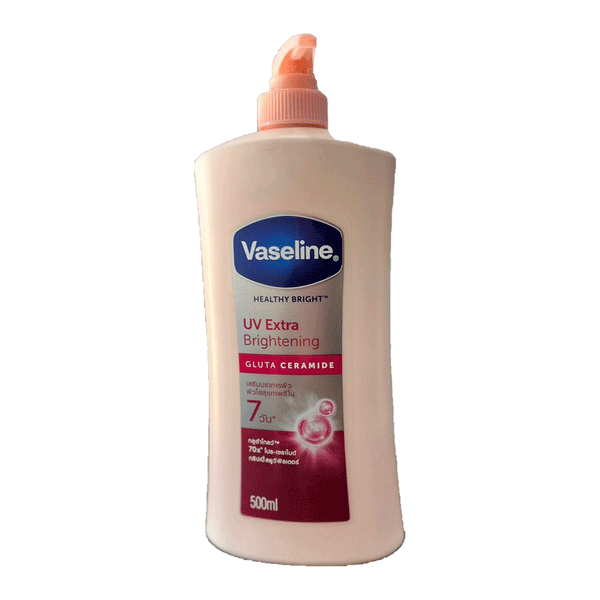 Vaseline Healthy Bright UV Extra Brightening (Gluta ceramide) Lotion 490ml