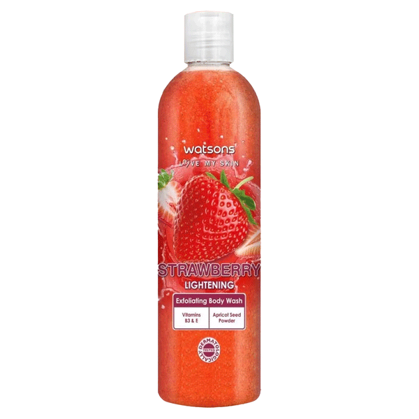Watsons Strawberry Exfoliating Body Wash 410g
