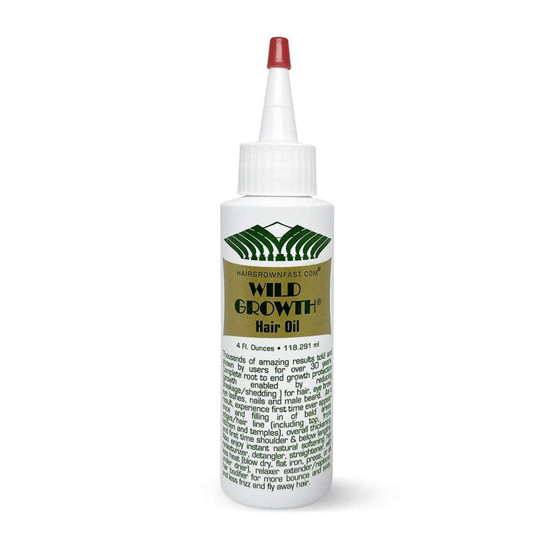 Wild Growth Hair Oil 4 oz – Fast Hair Growth & Deep Nourishment Formula 4FL OZ