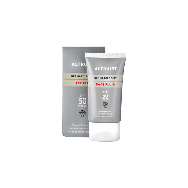 ALTRUIST FACE FLUID SUNSCREEN SPF50 50ML