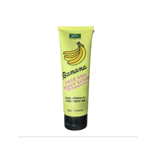 XBC BANANA FACE AND BODY SCRUB