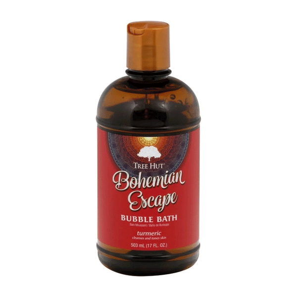 Tree Hut Bohemian Escape Bubble Bath, Tumeric, 17 fl oz