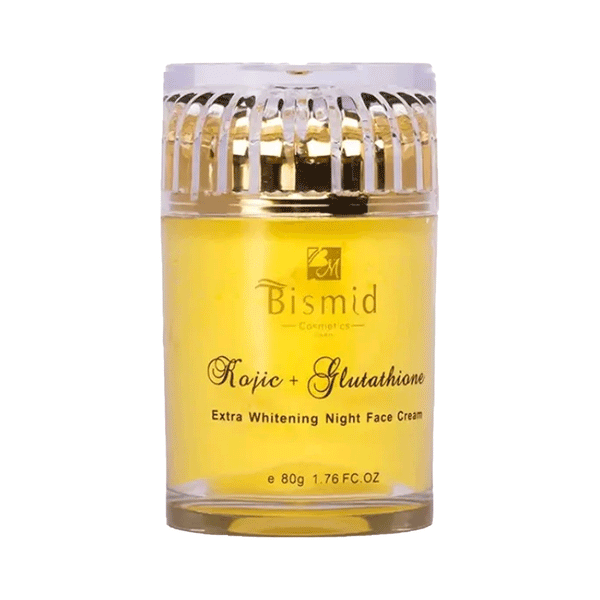 Bismid Kojic + Glutathione Extra Whitening Night Face Cream
