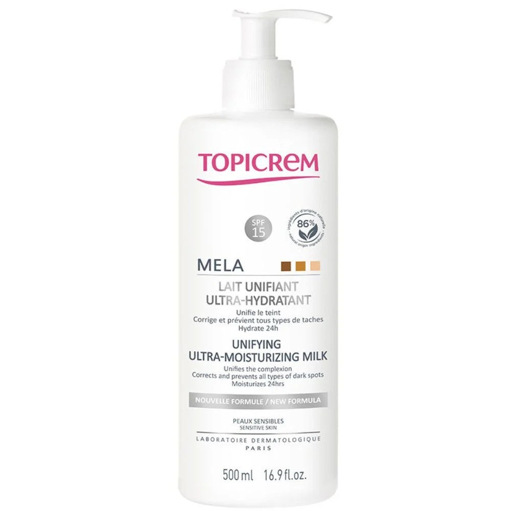 TOPICREM MELA UNIFYING ULTRA-MOISTURIZING MILK