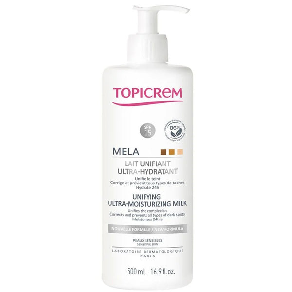 TOPICREM MELA UNIFYING ULTRA-MOISTURIZING MILK
