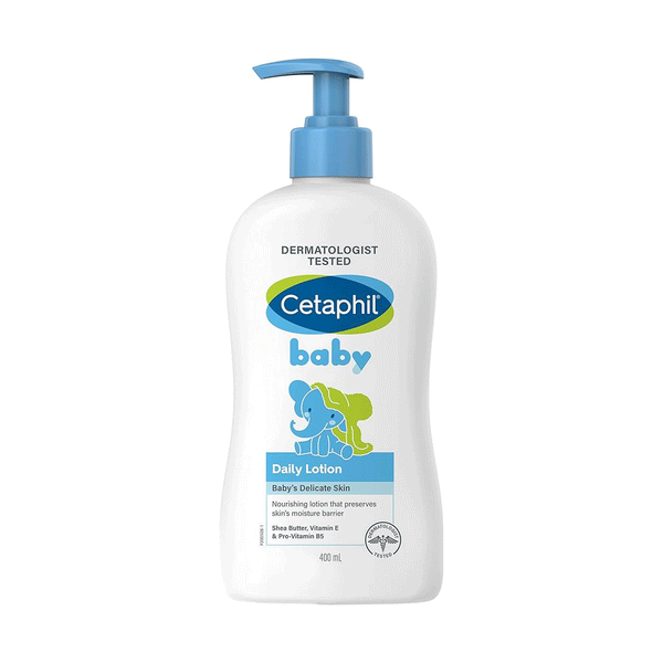 Cetaphil Baby Daily Lotion, White, Shea Butter, 400ml\