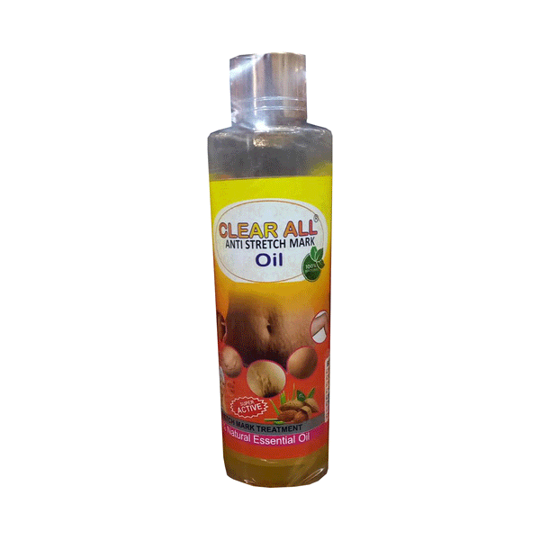 Clear All Anti Stretch Mark Oil