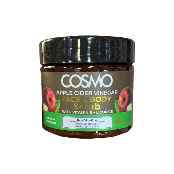 Cosmo Apple Cider & Vinegar Face & Body Scrub