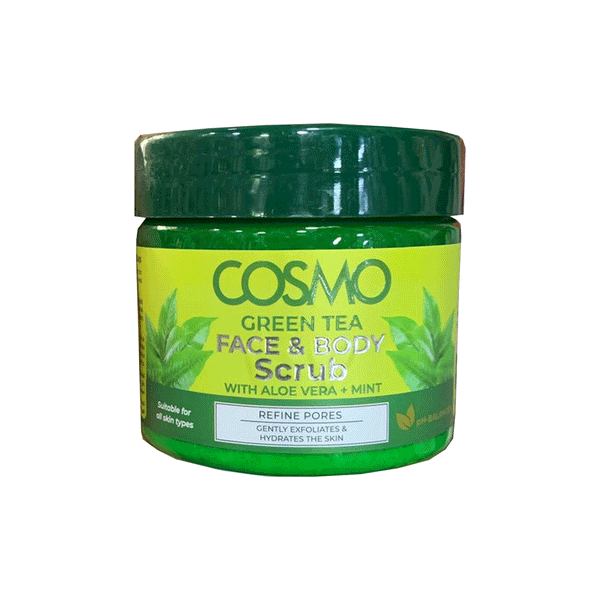 Cosmo Green Tea Face & Body Scrub