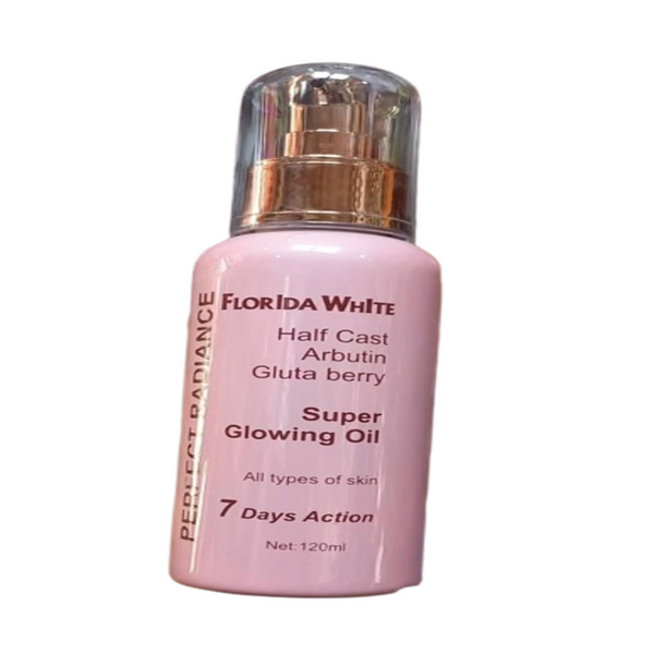 Florida White Half Cast Arbutin Gluta Berry Super Glowing Oil